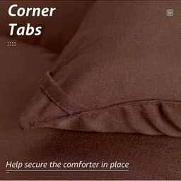 Doristyle Brown Checked Microfiber Heavy Winter 500 GSM Double Bed Comforter image 5