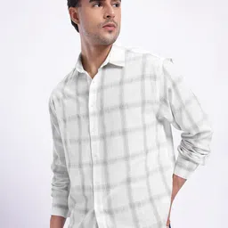 glitchez Checked Relaxed Fit Shirt-picture-30