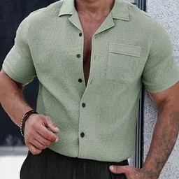 R.Code by The Roadster Life Co. Men Self Design Casual Shirt-picture-17