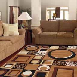 R CARPETS Printed Rectangular Shaped Carpet image 3