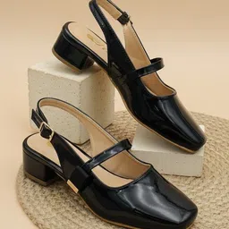 Gulmeren Block Pumps with Buckles image 2