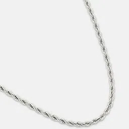 French Accent Men Silver-Plated Chain image 4