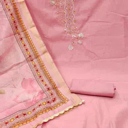 Lilots Unstitched Dress Material image 3