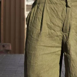 StyleCast x Revolte Men Solid Mid-Rise Regular Trousers image 2