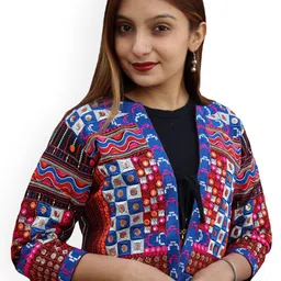 Prijam Women Denim Jacket-image-2