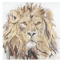 Inephos Beige & White Birds and Animals Canvas Wall Art-image-6