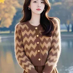 StyleCast Women Chevron Cardigan Sweaters-picture-39