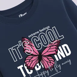 Eteenz Girls Graphic Printed Sweatshirt image 5