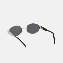 French Accent Men Oval Sunglasses with Polarised Lens image 3