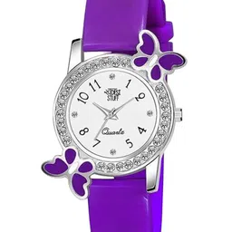 SWADESI STUFF Women Dial & Straps Analogue Watch 2 butterfly Purple 9-image-65