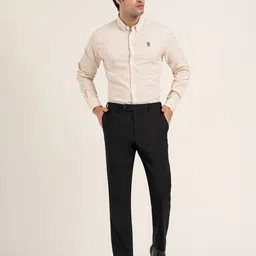 Red Tape Men Solid Button-Down Collar Formal Shirt image 3