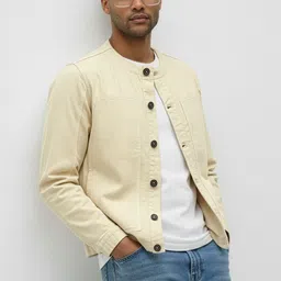 ether Collarless Denim Jacket-picture-36