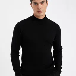 DeFacto Men High Neck Pullover-picture-35