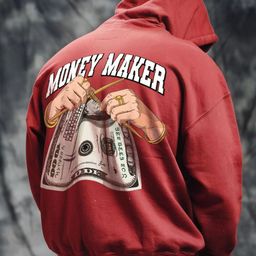 FFLIRTYGO Men Printed Hooded Pullover Sweatshirt-picture-11