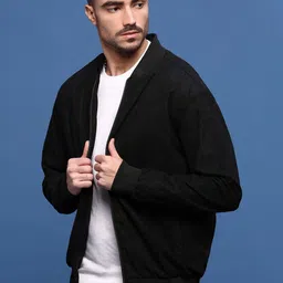 SHOWOFFFF Men Corduroy Windcheater Bomber Jacket image 2