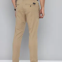 Flying Machine Men Slash Slim Tapered Fit Chinos Trousers image 3
