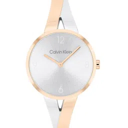 Calvin Klein Women Dial & Stainless Steel Bracelet Style Straps Analogue Watch 25100028 image 1