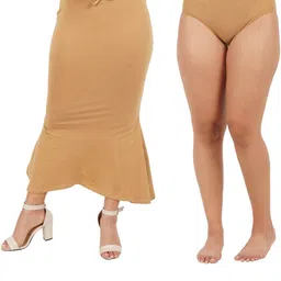 FEMULA Women Stretchable Saree Shapewear With Brief-image-16