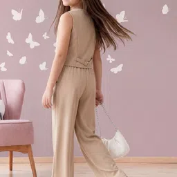 YK Girls Top with Trousers image 3