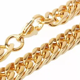 Heer Collection Unisex Gold-Plated Chain image 3