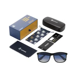 BAVINCIS Unisex Square Sunglasses with UV Protected Lens image 5