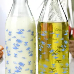 SOMIL Set Of 8 Glass Water Bottle image 3