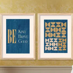 WALLLANE Brown Wood Wall Art-picture-29