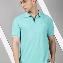 Lux Cozi Combed Cotton Polo Collar Lounge T-shirts-picture-29