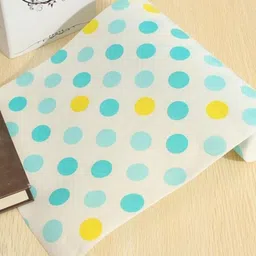 TASKHOUSE 2-Pcs White & Blue Polka Dot Printed Drawer Organiser-image-84