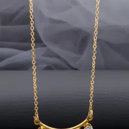 SZN Set Of 2 Gold-Plated Artificial Beaded Minimal Chains image 2