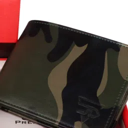 JND Men Camouflage Printed Short Two Fold Wallet image 3