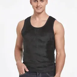 Eleg & Stilance Sleeveless Winter Fleece Lined Thermal Tops-picture-33