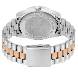 FLUID Men Embellished Dial & Stainless Steel Straps Analogue Watch FL-Siddharth-0600-GRY image 4