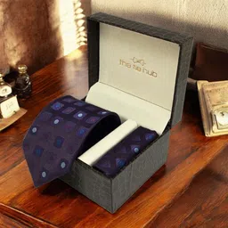The Tie Hub Men Necktie & Pocket Square Gift Set-picture-23