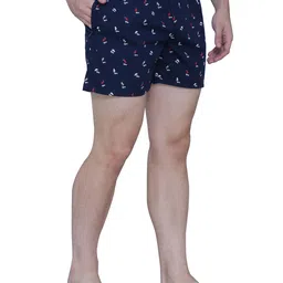 RENZ Men Printed Pure Cotton Boxers RBX1010_M image 2