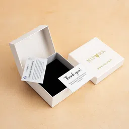 Nipura 925 Sterling Silver Rhodium-Plated Circular Hoop Earrings image 4