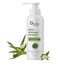 DRONTIKA Wild & Pure Herbal Dandruff Protection Maha Bhringraj Shampoo - 200 ml image 1