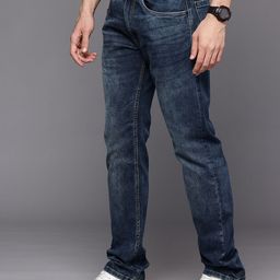 Allen Solly Men Classic Straight Fit Light Fade Stretchable Jeans-picture-38