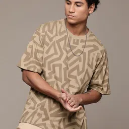 The Roadster Lifestyle Co. Printed Pure Cotton T-shirt-picture-22