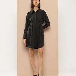 her by invictus Long-Sleeves Shirt Dress-image-37