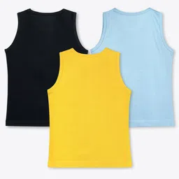 ariel Boys Pack Of 3 Graphic Printed Cotton T-shirts image 2