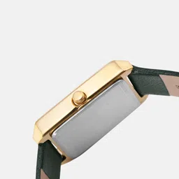 Mast & Harbour Unisex Brass Dial & Leather Straps Analogue Watch image 4