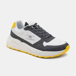 Flying Machine Men Colourblocked Lace-Up Sneakers image 4