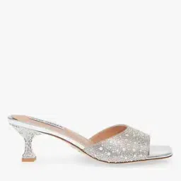 steve madden Aitana Embellished Kitten Heeled Sandals-picture-13