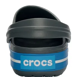 Crocs Classic Grey & Blue Clogs image 5
