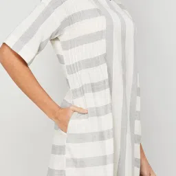 Melange by Lifestyle Beige Printed A Line Kurta image 5