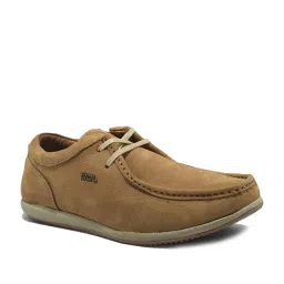 Woodland Men's Camel Derby Shoes image 2
