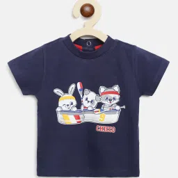 Chicco Kids Navy Printed T-Shirt image 1