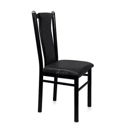 Rose Metal Dining Chair Brown image 1
