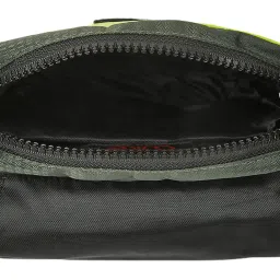 Ajile by Pantaloons Green Color Block Medium Cross Body Bag image 5